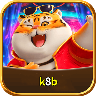 Imagem promocional da k8b mostrando a plataforma e suas vantagens
